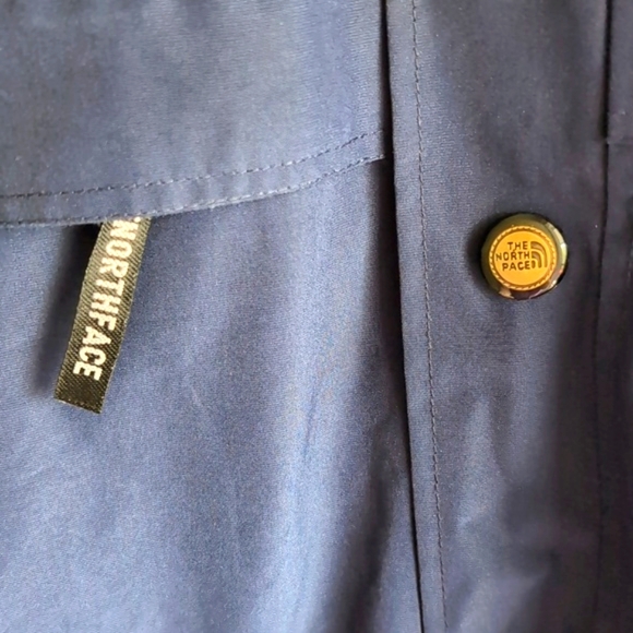 THE NORTH FACE GORE-TEX Jacket Kids XL Navy Blue + black. Outdoor Hiking. RARE. - Picture 8 of 13